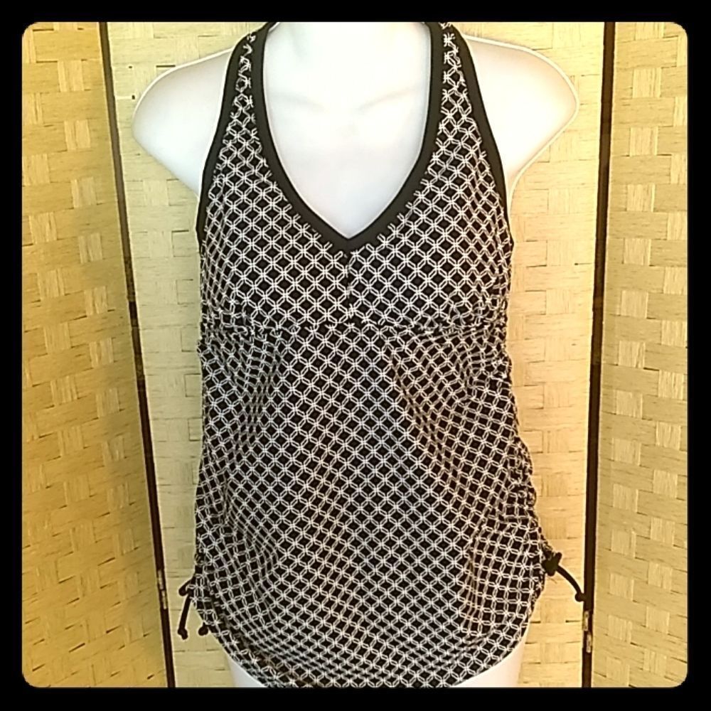 Womens Liz Lange Maternity Swim Top Size S